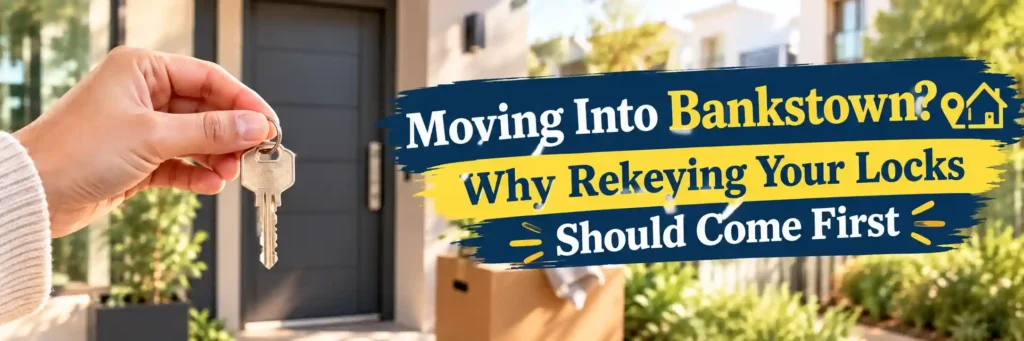 Rekeying locks when moving into a new home in Bankstown